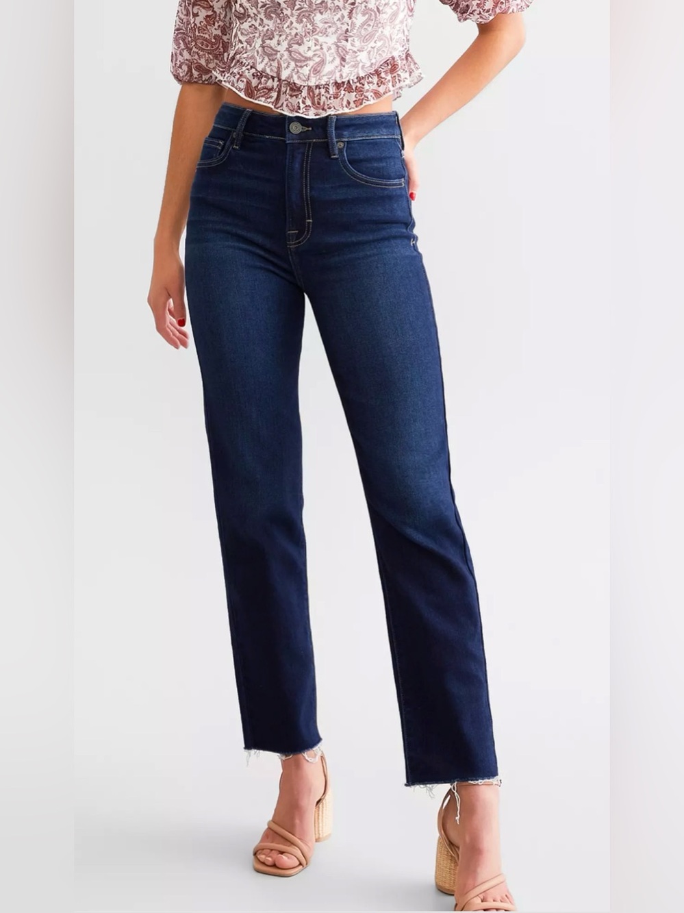 Hidden Tracey Cropped Straight Stretch
Jean